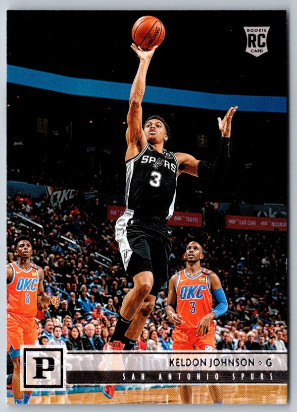 2019 Panini Chronicles Keldon Johnson #113 Rookie