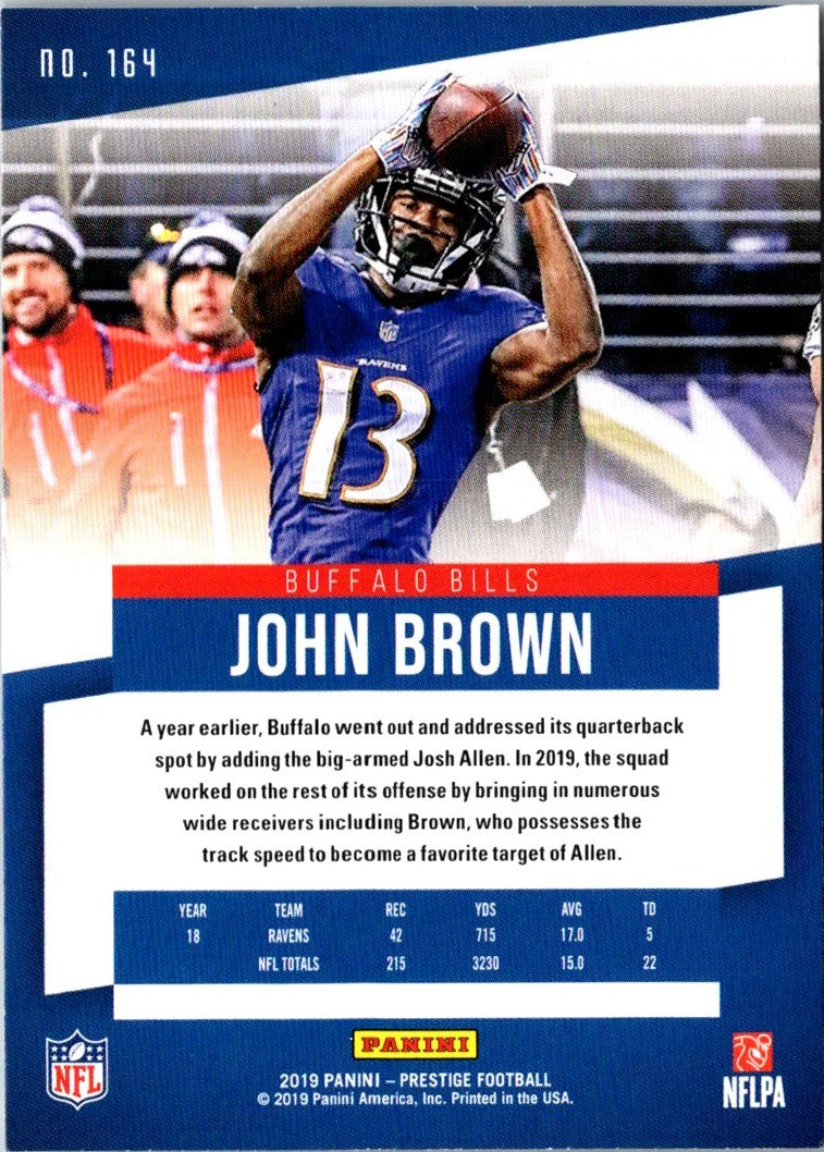 2019 Panini Prestige John Brown