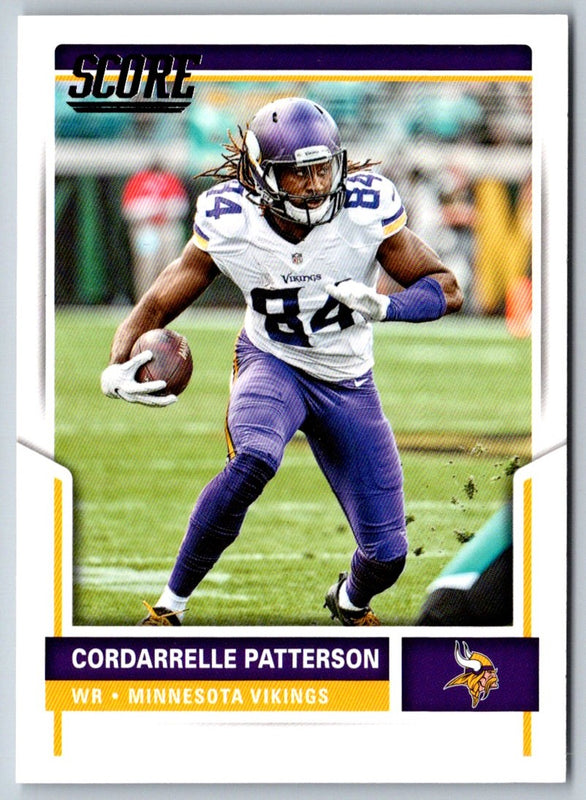 2017 Score Cordarrelle Patterson #101