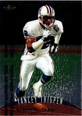 1998 Finest Yancey Thigpen #210