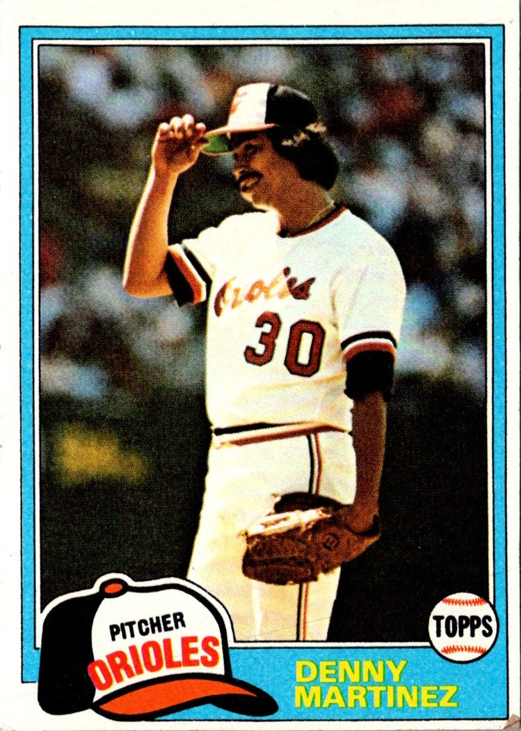 1981 Topps Denny Martinez