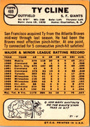 1968 Topps Ty Cline