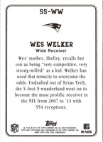 2012 Topps Magic Supernatural Stars Wes Welker #SS-WW
