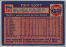1984 Topps Tony Scott
