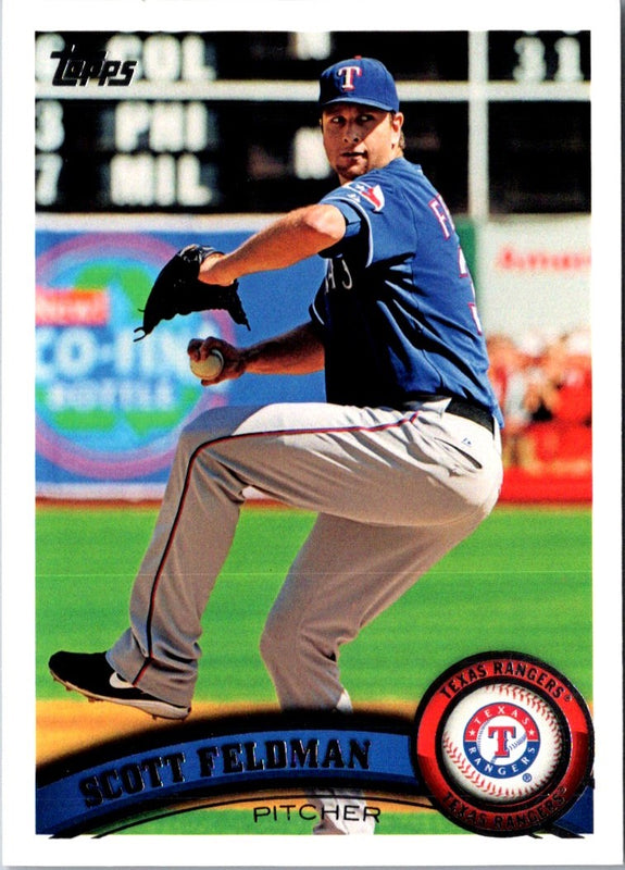 2011 Topps Scott Feldman #498