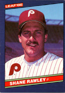 1986 Leaf Shane Rawley