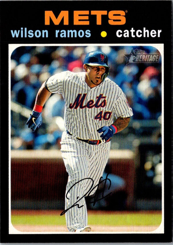 2020 Topps Heritage Wilson Ramos #278