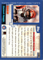2000 Topps Sedrick Shaw #338