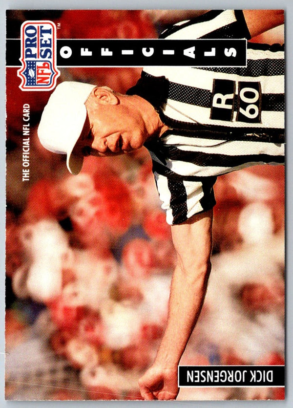 1991 Pro Set Dick Jorgensen #353