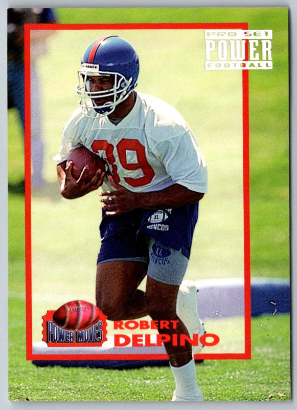 1993 Pro Set Power Moves Robert Delpino #PM6