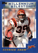 2000 Topps Sedrick Shaw