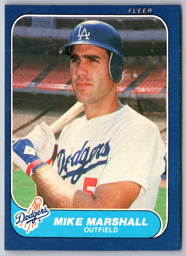 1986 Fleer Mike Marshall #137