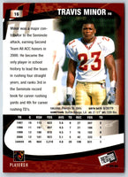 2001 Press Pass Torquers Travis Minor #16