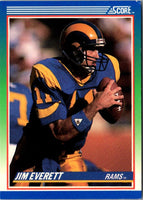 1990 Score Jim Everett #4