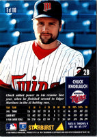 1997 Pinnacle Chuck Knoblauch #2B