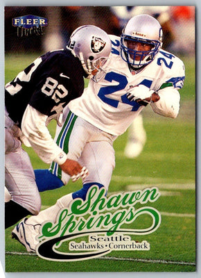 1999 Fleer Tradition Shawn Springs #219