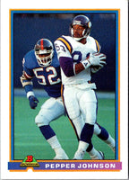 1991 Bowman Pepper Johnson #357