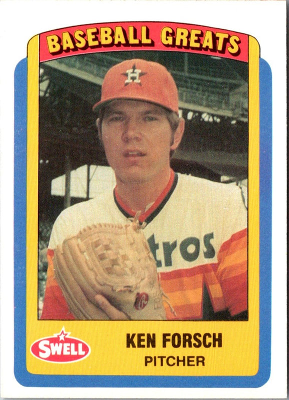 1990 Swell Baseball Greats Ken Forsch #37