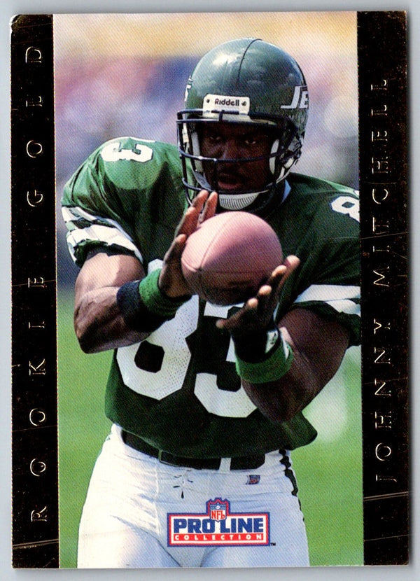 1992 Pro Line Portraits Rookie Gold Johnny Mitchell #21