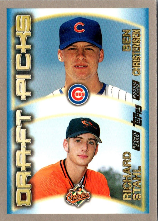 2000 Topps Ben Christensen/Richard Stahl #450 Rookie