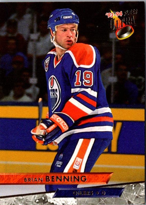 1993 Ultra Brian Benning #3