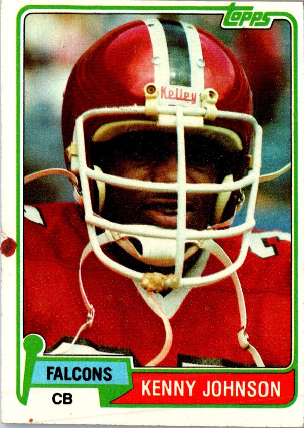 1981 Topps Kenny Johnson #143 Rookie