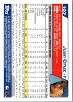 2004 Topps Juan Cruz #107