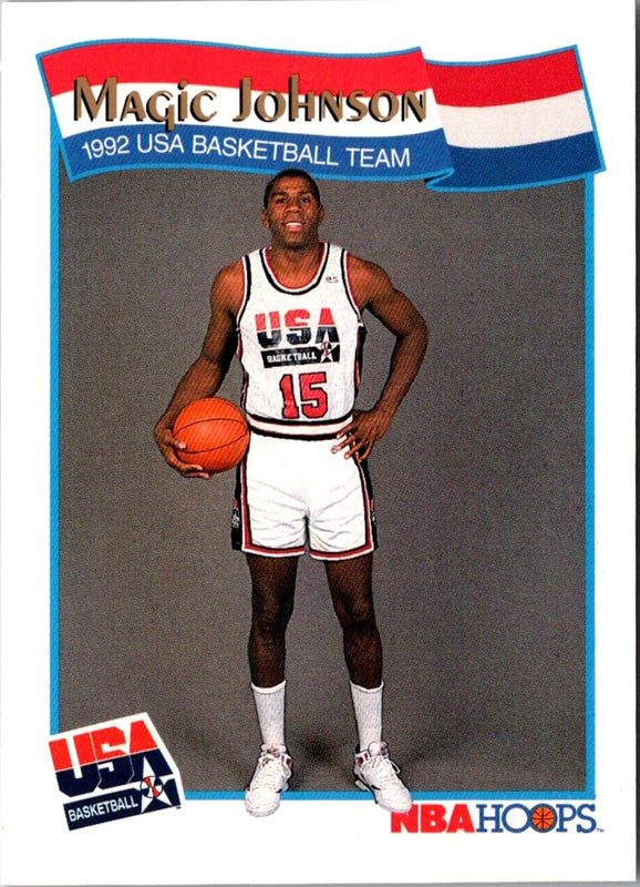 1991 Hoops McDonald's Magic Johnson #54