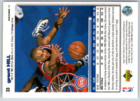 1995 Collector's Choice Grant Hill #33