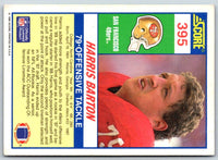 1990 Score Harris Barton #395