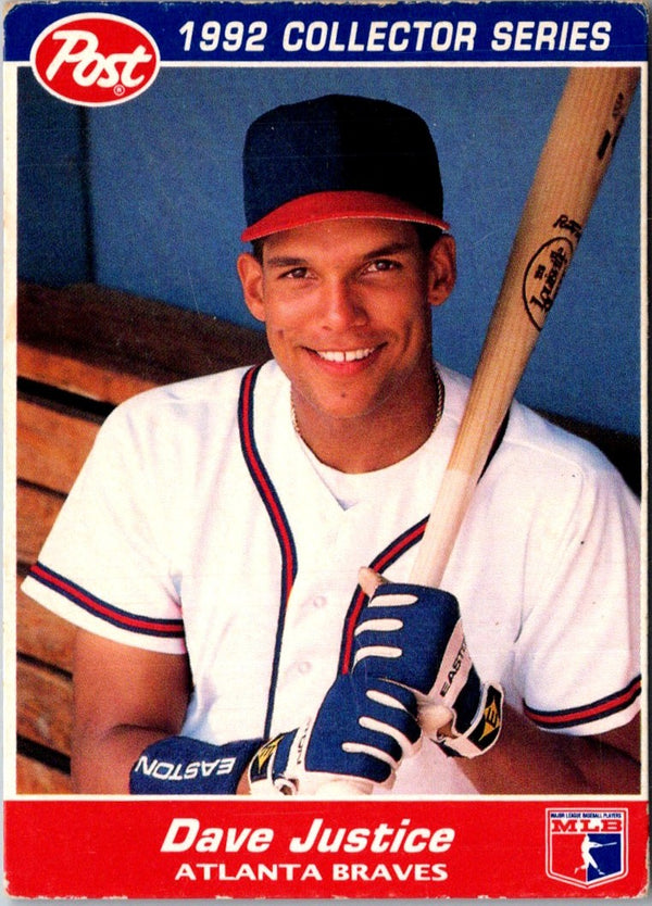 1992 Post Cereal David Justice #29