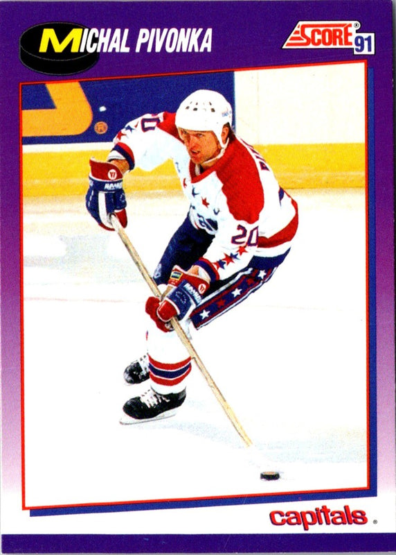 1991 Score American Michal Pivonka #193