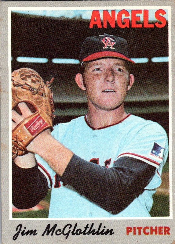 1970 Topps Jim McGlothlin #132 EX-MT+