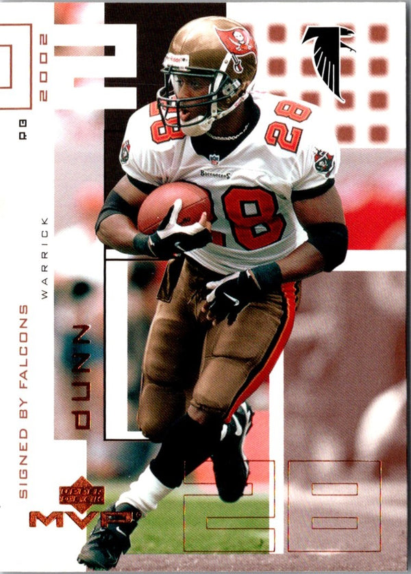 2002 Upper Deck MVP Warrick Dunn #14