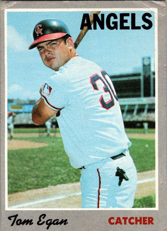 1970 Topps Tom Egan #4 EX-MT+