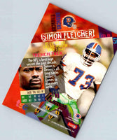 1994 Topps Stadium Club Football Simon Fletcher #479