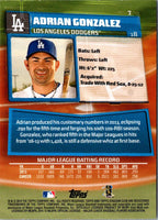 2014 Stadium Club Adrian Gonzalez #7
