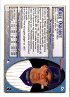 1998 Bowman Mark Osborne #355 Rookie