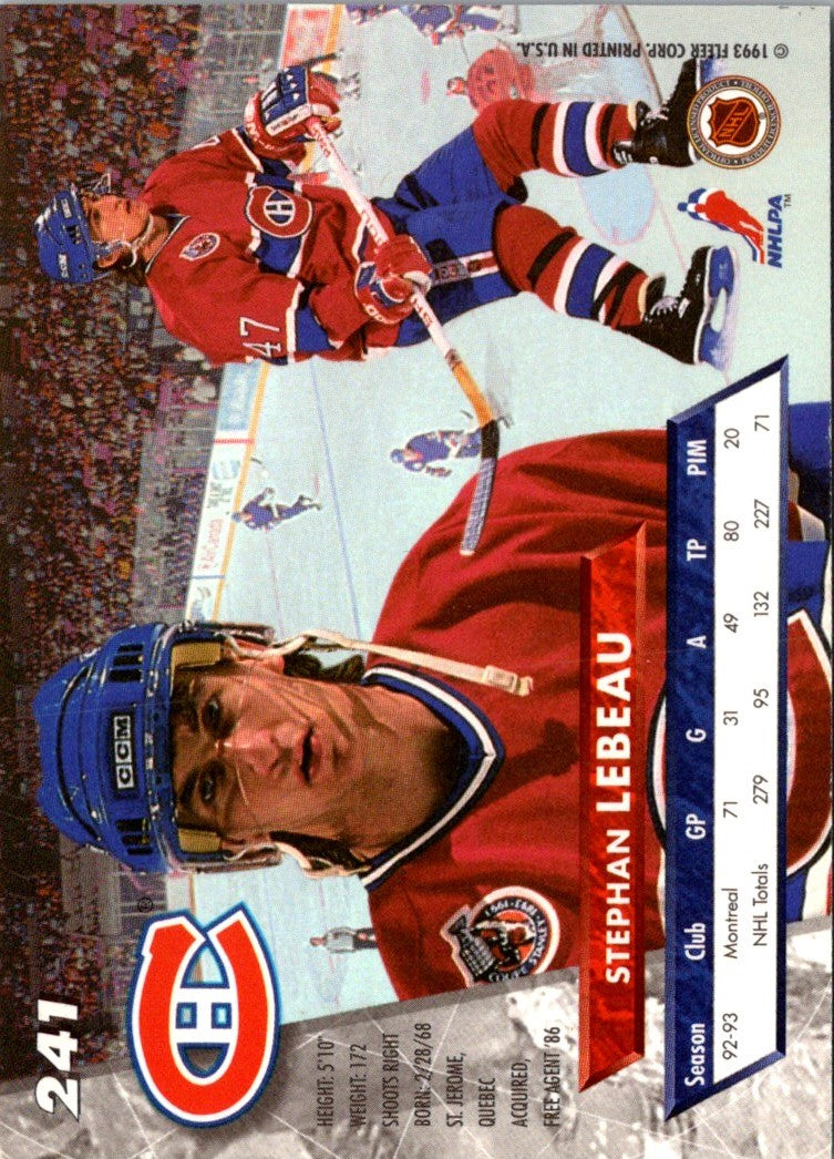 1993 Ultra Stephan Lebeau