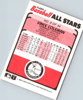 1989 Fleer Vince Coleman #445