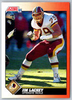 1991 Score Jim Lachey #360