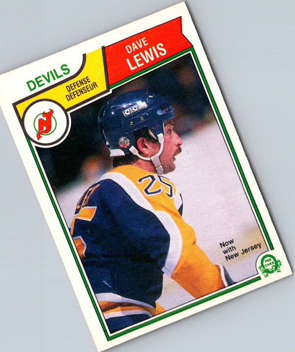 1983 O-Pee-Chee Dave Lewis #158