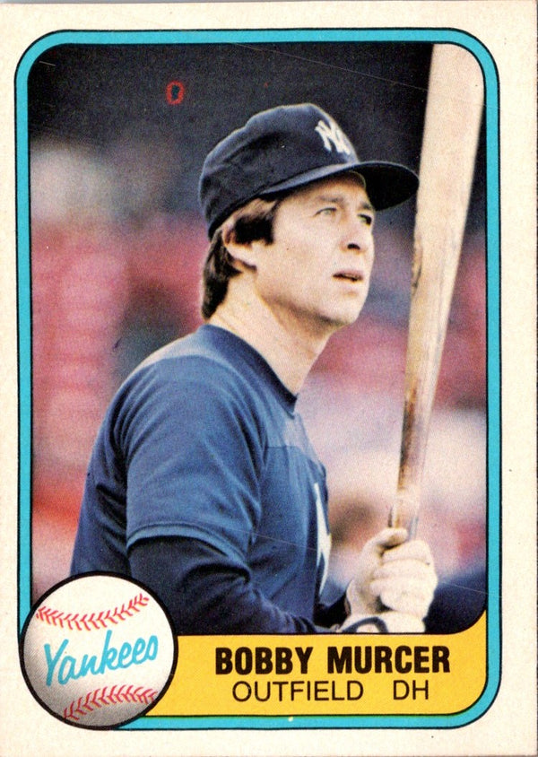 1981 Fleer Bobby Murcer #94