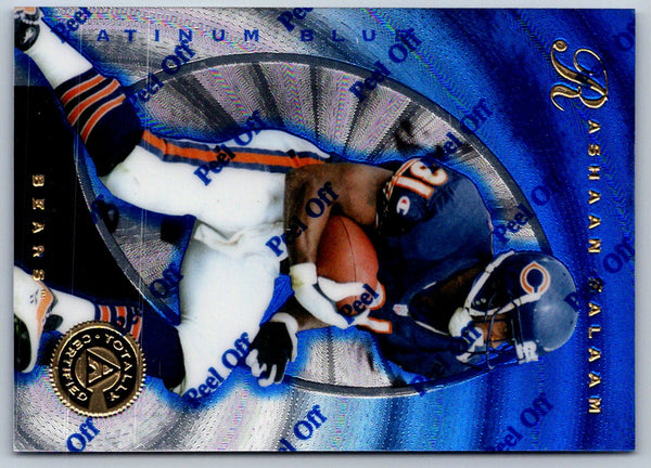 1997 Pinnacle Totally Certified Platinum Blue Rashaan Salaam #117 0052/2499