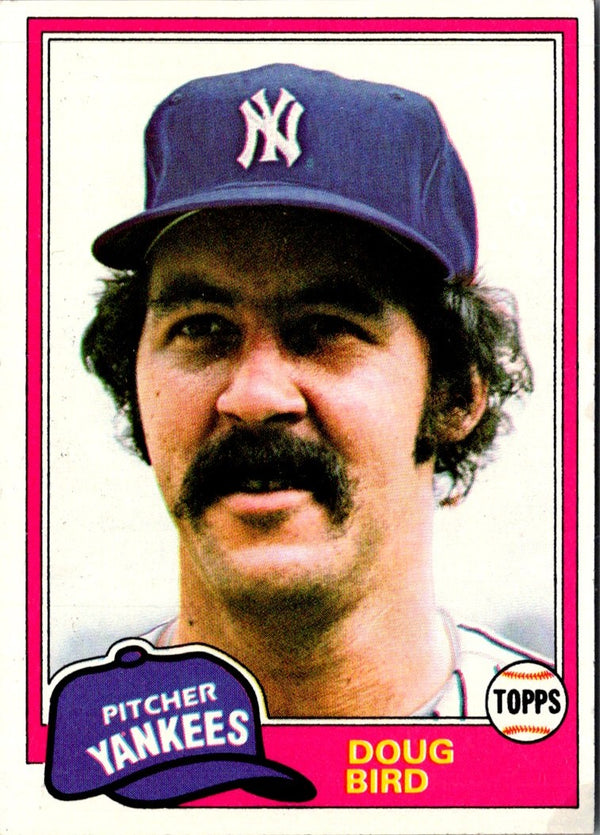 1981 Topps Doug Bird #516