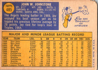 1970 Topps Jay Johnstone #485 EX-MT+