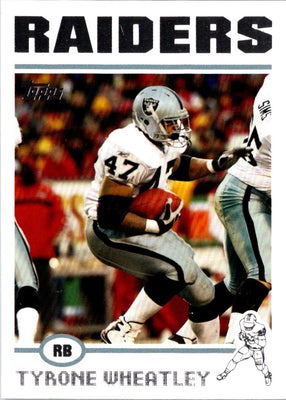 2004 Topps Tyrone Wheatley #166