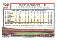 1992 Topps Pat Combs #456