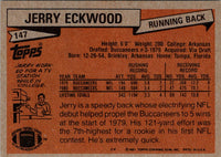 1981 Topps Jerry Eckwood #147 NM-MT