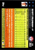 2007 Topps Updates & Highlights Scott Feldman #UH303